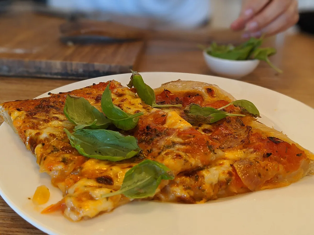 Pizza food typical of Apache