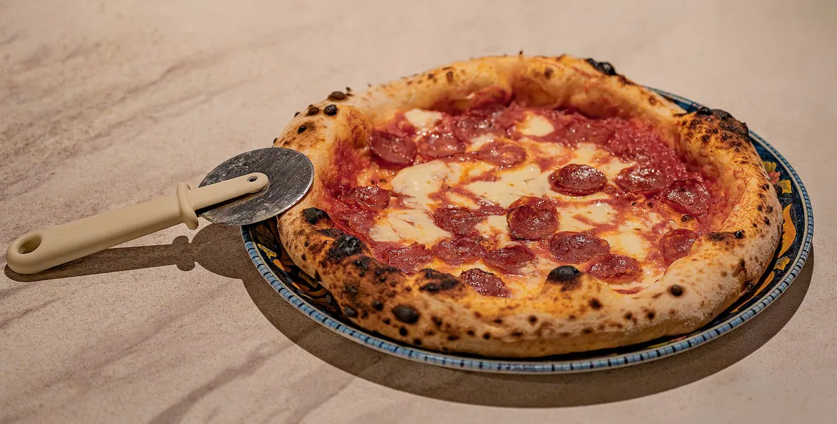 Pizza food typical of Apache